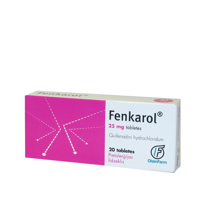 FENKAROL 25mg tabletes N20